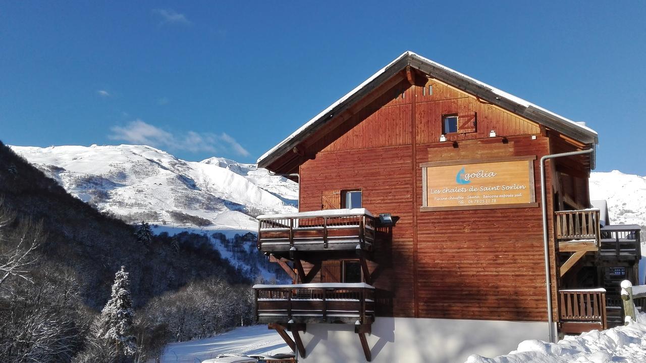 Residence Goelia Les Chalets De Saint-Sorlin Exterior photo
